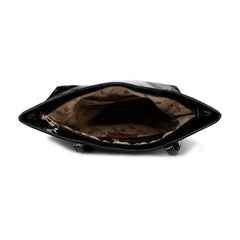 Black Mirror Shiny Trendy Tote Bag
