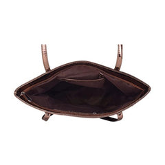 Copper Mirror Shiny Fancy Tote Bag