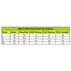 Mens Casual Cotton Solid Full Sleeve Shirt (Pista)
