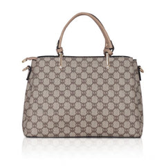 Women's Faux Leather Printed Handbag (Hilver)