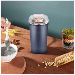Plastic, Steel Electric Coffee Grinder (Blue)