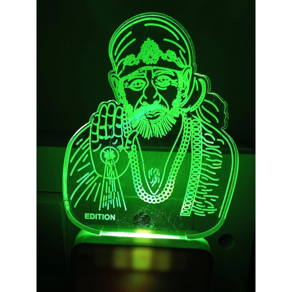 Shridi Sai Baba AC Adapter Night Lamp