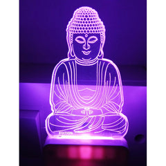 Gautam Buddha AC Adapter Night Lamp