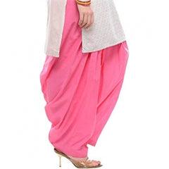 Cotton Solid Patiyala (Color:Baby Pink)