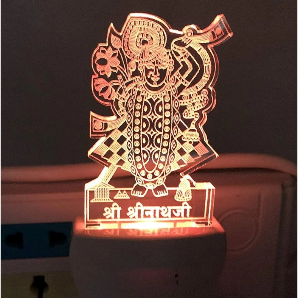 Shreenath Ji AC Adapter Night Lamp