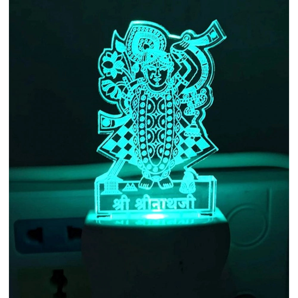 Shreenath Ji AC Adapter Night Lamp