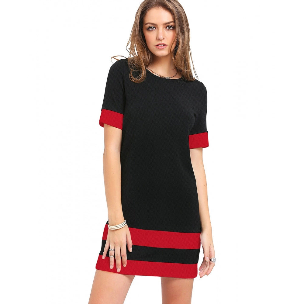 Western Wear Hosiery T Shirts (Black And Red)