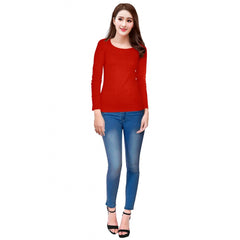 Western Wear Hosiery T Shirts (Red)