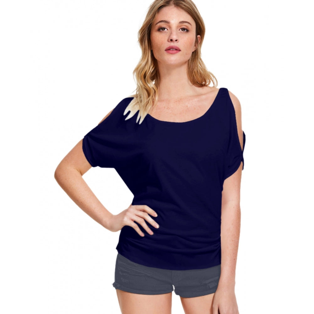 Western Wear Hosiery T Shirts (Navy Blue)