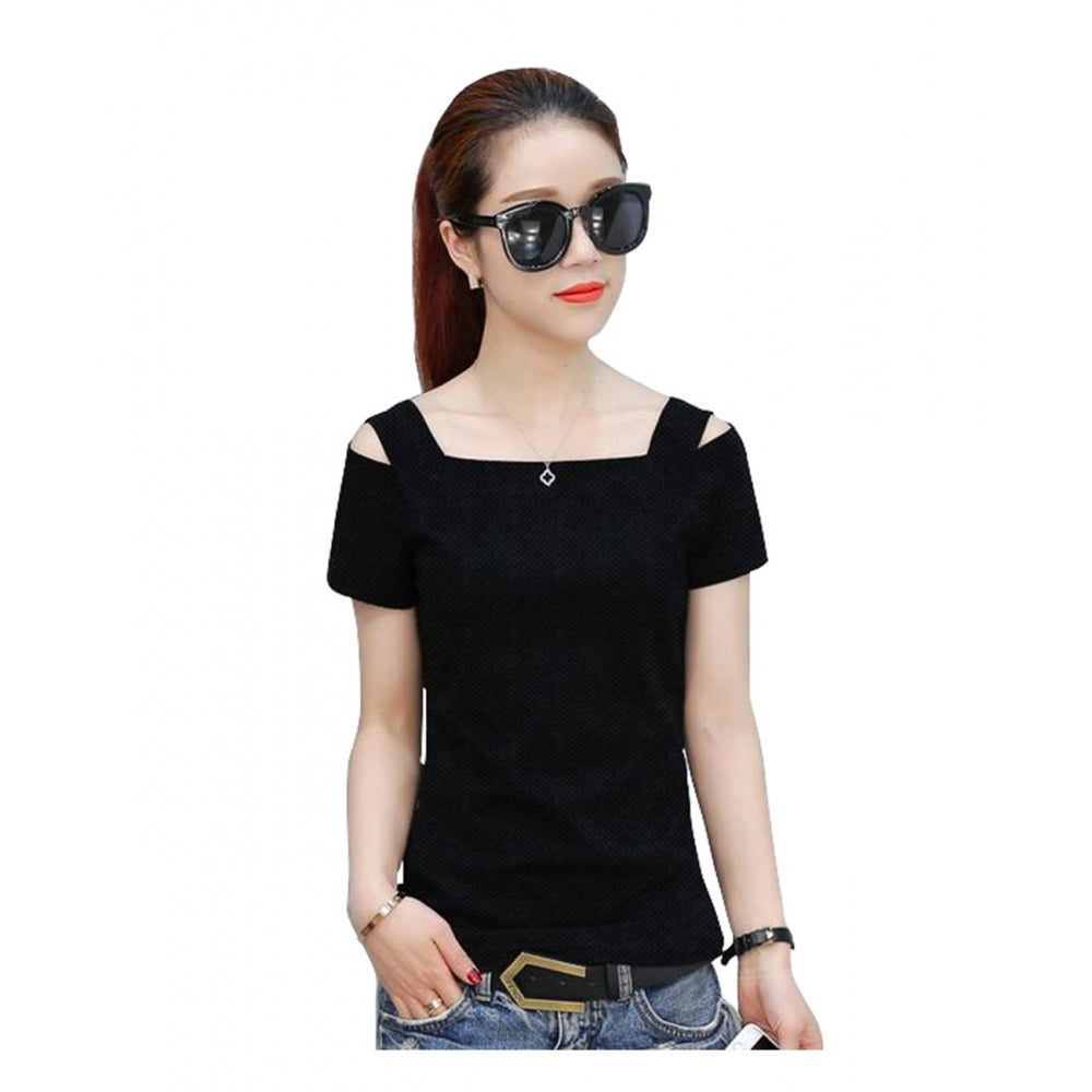 Western Wear Hosiery T Shirts (Black)