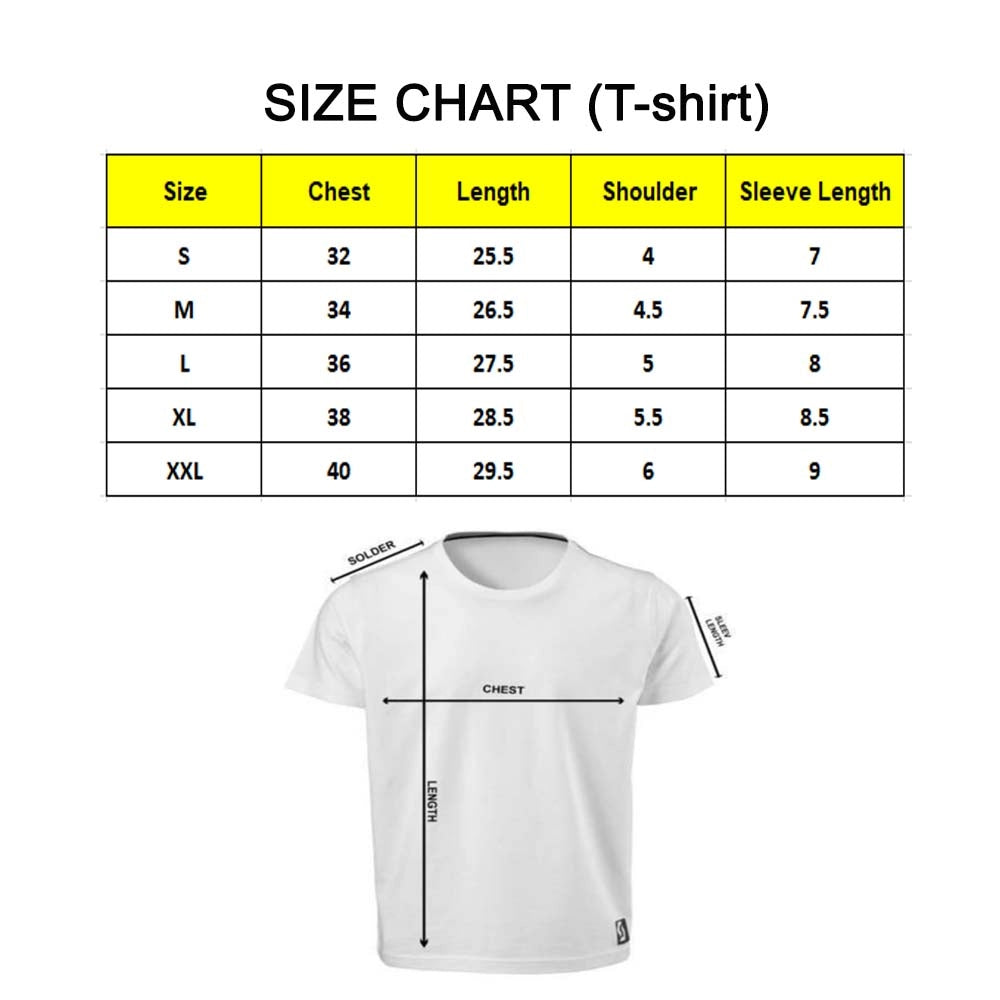 Men's PC Cotton 61st Birthday Printed T Shirt (Color: White, Thread Count: 180GSM)