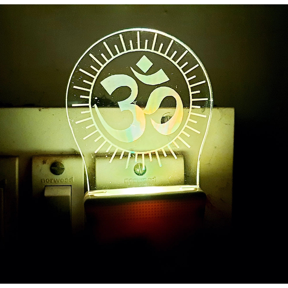 Om Mantra AC Adapter Night Lamp