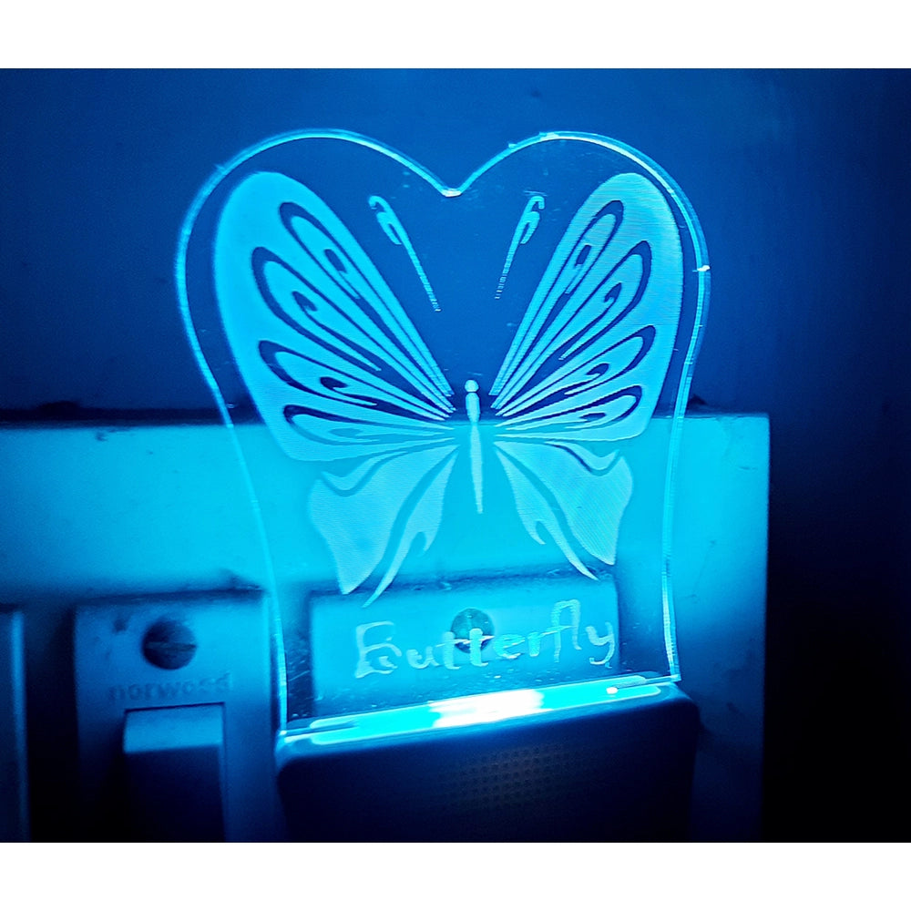 Classic Butterfly AC Adapter Night Lamp