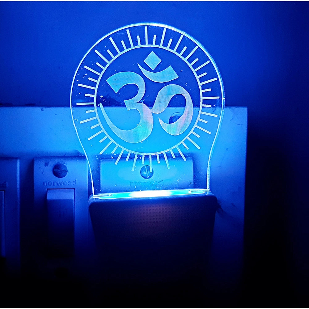 Om Mantra AC Adapter Night Lamp