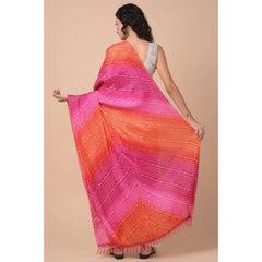 Chanderi Printed Dupatta (Multicolor, Length: 2.25 to 2.50 Mtr)