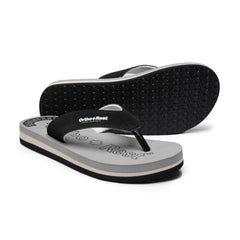 Unisex Rubber Comfortable Orthopedic Doctor Slipper and Flip Flops (Grey)