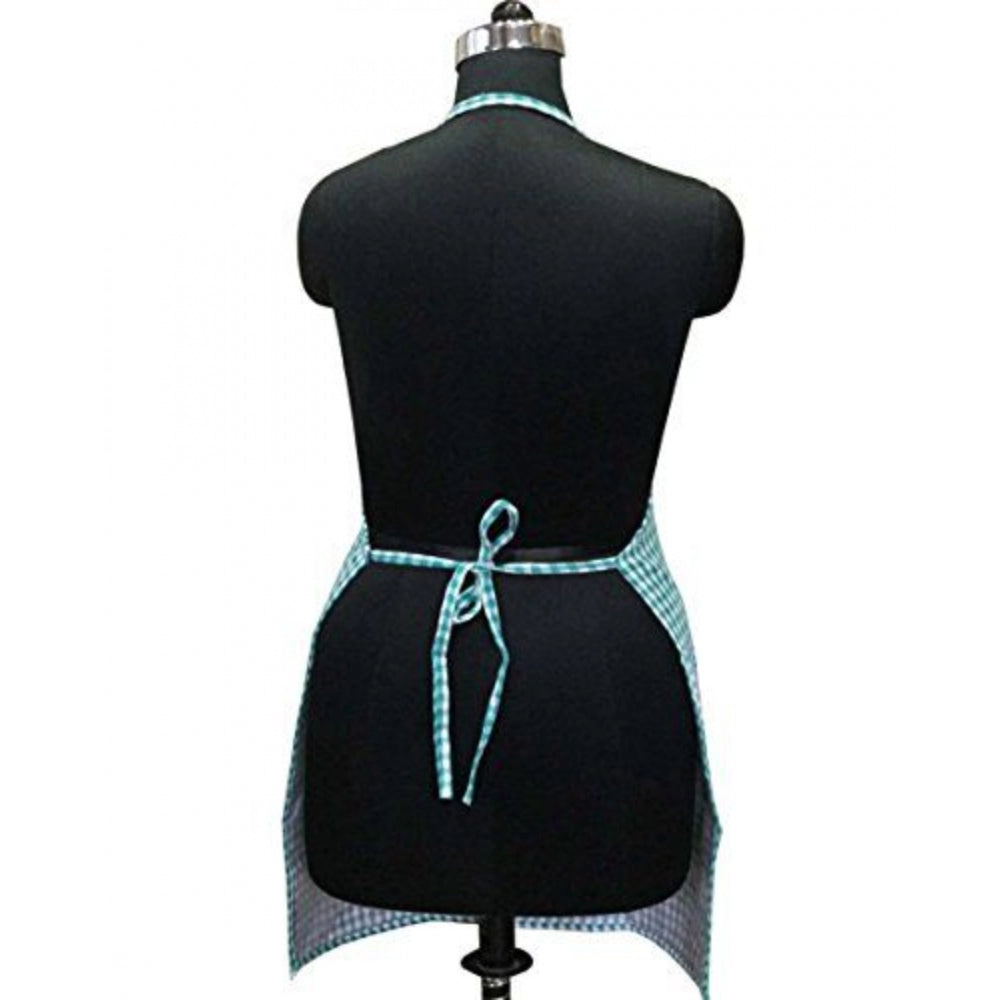 Checked Cotton Aprons (Green)