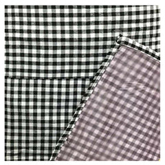 Checked Cotton Apron Sets (Black)