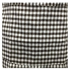 Checked Cotton Aprons (Brown)