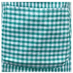 Checked Cotton Aprons (Green)