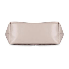 Women's Polyurethane Textured  Shoulder Bag (lavender)