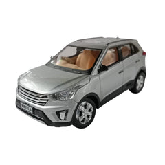 Plastic Pull Back Action Model Car (Silver)