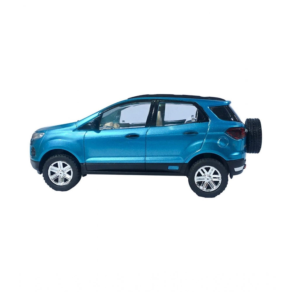 Plastic Pull Back Action Sports Echo Suv Model Car (Blue)