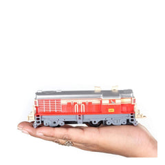 Plastic Passenger Toy Train Set With Railway Track For Kids (Assorted)