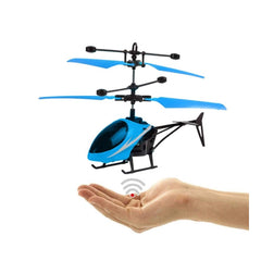 Plastic Radio Remote Control Hand Sensor Helicopter With Usb Charging (assorted)