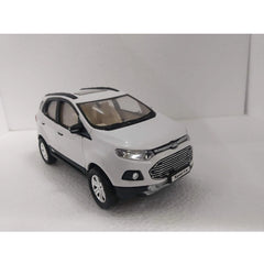 Plastic Pull Back Action Sports Echo Suv Model Car (White)