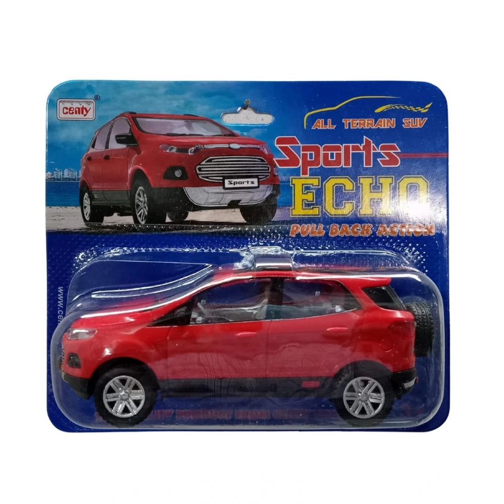 Plastic Sports Echo Toy Car Kids (Red)