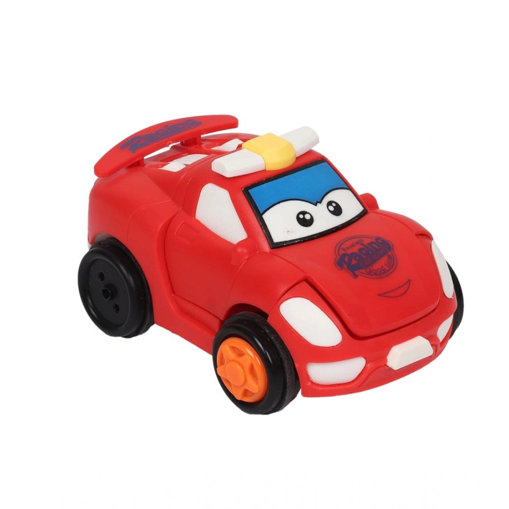 Plastic Transformer Robot Car (Multicolor)