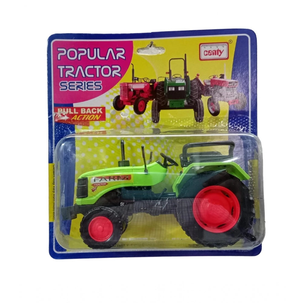 Plastic Construction Farm Tractor (Green)