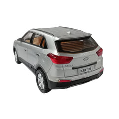 Plastic Pull Back Action Model Car (Silver)