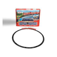 Plastic Passenger Toy Train Set With Railway Track For Kids (Assorted)