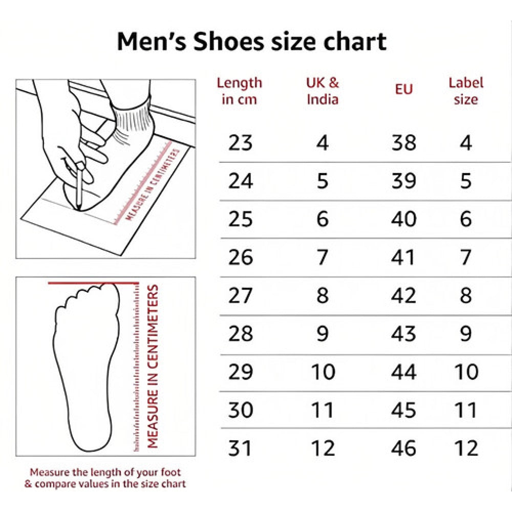 Men's Casual Synthetic Printed Lace-Up Shoes (White)