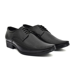 Men's Faux Leather Formal Shoes (Black)