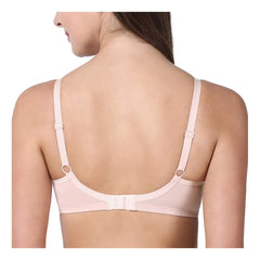 Enamor A042 Women's Cotton Everyday Non Padded And Wirefree Bra (Pearl)