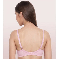 Enamor A042 Women's Cotton Everyday Non Padded And Wirefree Bra (OrchdMelange)