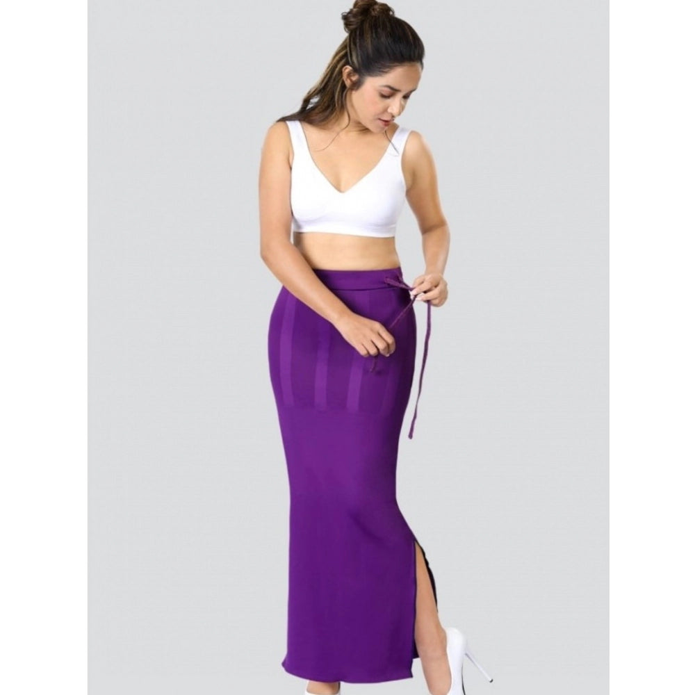 Dermawear Women's 4D Stretch Saree Shapewear (Purple)