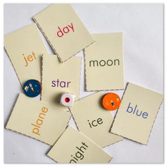 Words in the Air Space Wooden Board Game Toys (MultiColor)