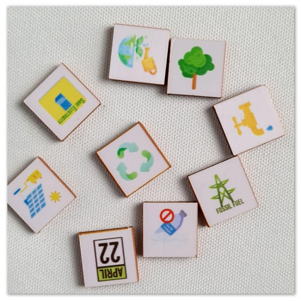 Save the earth - Difficult Wooden Puzzle Game Toys (MultiColor)